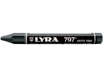 LYRA OLIEKRIDT TYPE 797 SORT 12 STK