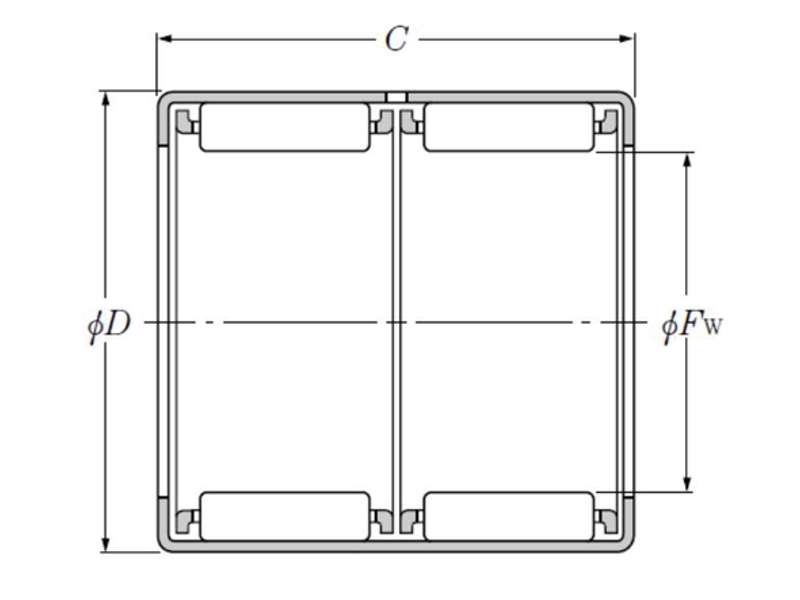 NTN HK2030ZWD NEEDLE ROLLER AND CAGE ASSEMBLY 20X26X30