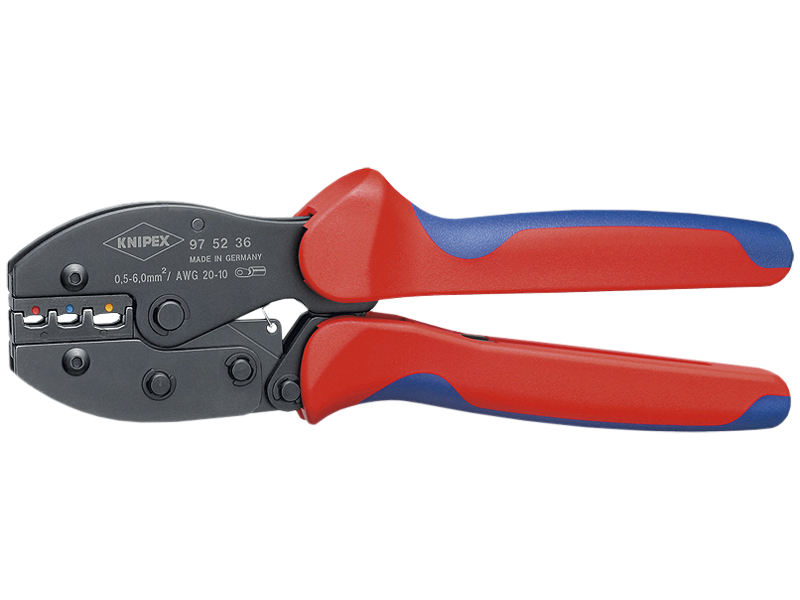 KNIPEX 97 52 36 KRYMPETANG 0.50 - 6.0MM2 220 MM