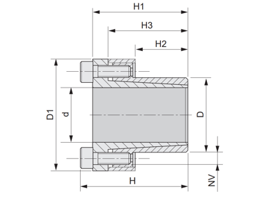 HUB LOCK KLCX035