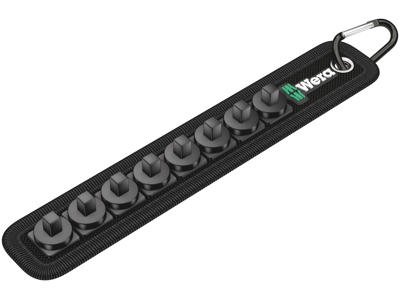 WERA ZYKLOP BIT-TOP-SÆT INDVENDIG SEKSKANT Belt A 2, MED HOLDEFUNKTION, 1/4"-TILSLUTNING, 8 DELE