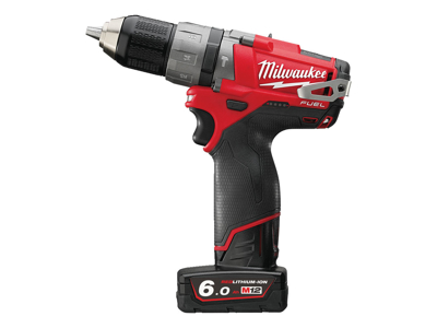 MILWAUKEE SLAGBOREMASKINE FUEL 2XBATT 6.0AH+ LADER INCL AFGIFT KR 5,52