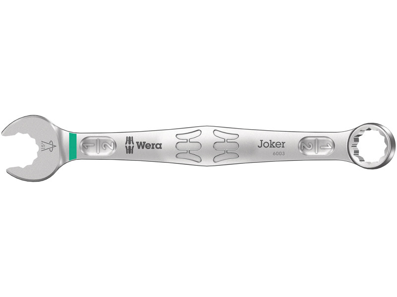 WERA 6003 JOKER RINGGAFFELNØGLE, TOMMEMÅL, 1/2" X 160 MM