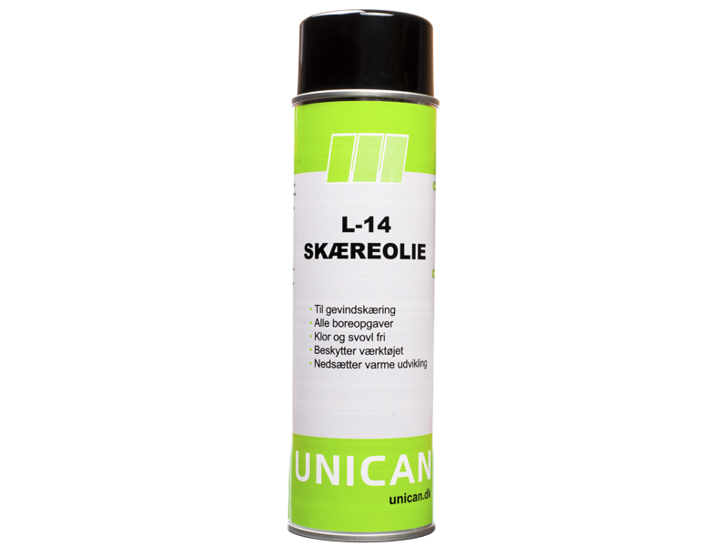 UNICAN L-14 SKÆREOLIE 500 ML SPRAY