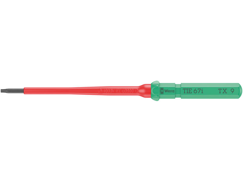 WERA KRAFTFORM KOMPAKT VDE 67 I TORX® TAKE IT EASY, TX 9 X 157 MM