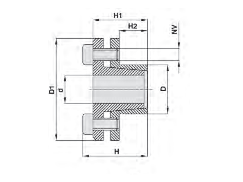 HUB LOCK KLTX010