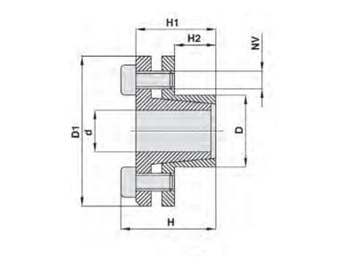 HUB LOCK KLTX006