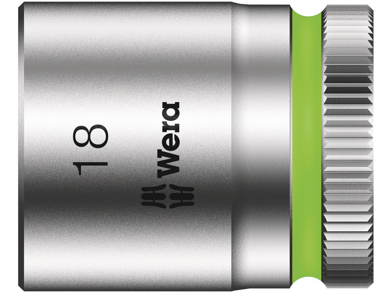 WERA ZYKLOP-TOPPE MED 3/8"-TILSLUTNING 8790 HMB, 18 X 30 MM