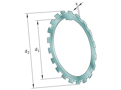 FAG MB11 SECURING PLATE