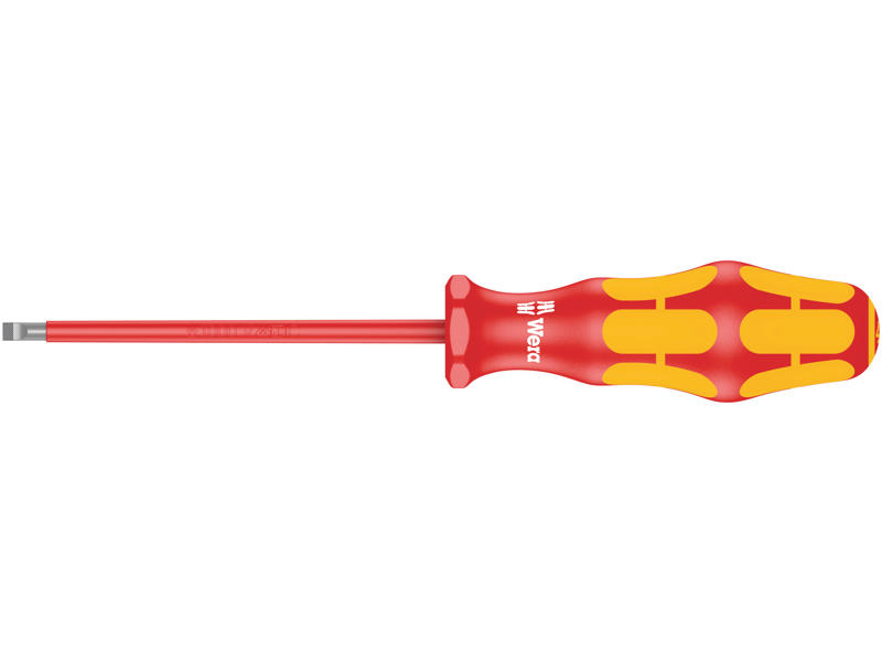 WERA -ISOLERET SKRUETRÆKKER TIL LIGE KÆRV 160 i VDE, 0.8 X 4 X 150 MM