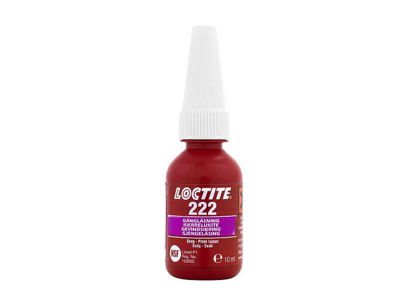 LOCTITE 222 10 ML  GEVINDSIKRING "LAV STYRKE"