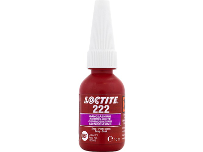 LOCTITE 222 10 ML  GEVINDSIKRING "LAV STYRKE"