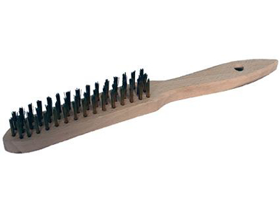 LESSMANN HÅNDSTÅLBØRSTE 3RK 100031 100.031 TRÅD 0.35MM