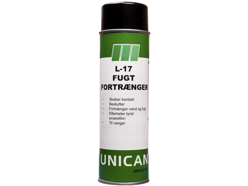 UNICAN L-17 FUGTFORTRÆNGER 500 ML SPRAY