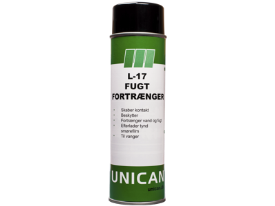 UNICAN L-17 FUGTFORTRÆNGER 500 ML SPRAY