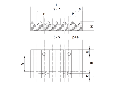 CLAMP FOR TIMING BELT 14M-40MM