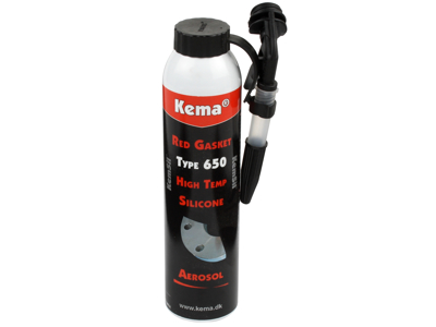 KEMA RED GASKET TYPE 650 SILICONE 215ML M/PISTOL