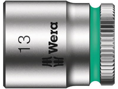 WERA ZYKLOP-TOPPE MED 1/4"-TILSLUTNING 8790 HMA, 13 X 23 MM