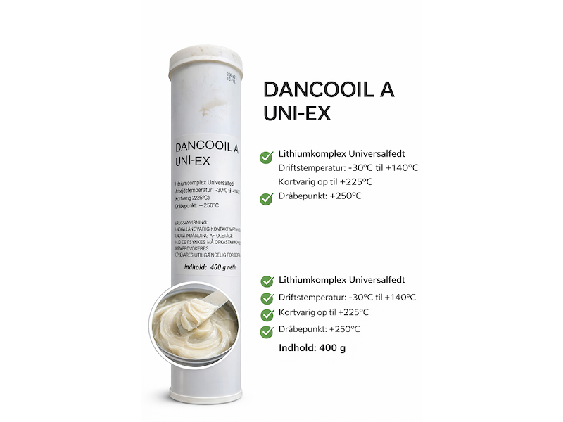 UNI-EX UNIVERSALFEDT FRA DANCO OIL A/S