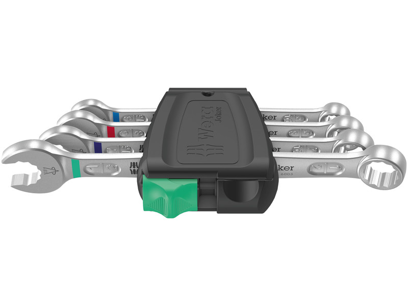 WERA 6003 JOKER 4 IMPERIAL SET 1 RINGGAFFELNØGLE-SÆT, 4 DELE