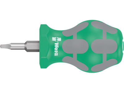 WERA SKRUETRÆKKER TIL SKRUER MED INDVENDIG FIRKANT 368 Stubby, # 1 X 25 MM