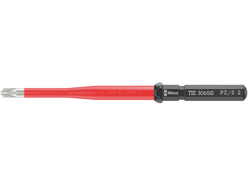 WERA KRAFTFORM KOMPAKT VDE 3065 IS PZ/S TAKE IT EASY SB, RUSTFRI STÅL, # 2 X 157 MM