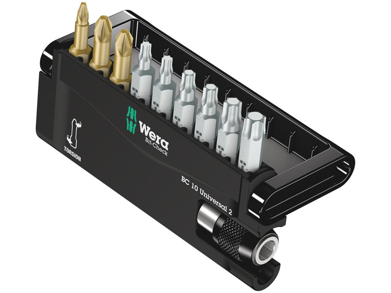 WERA Bit-Check 10 Universal 2, 10 DELE