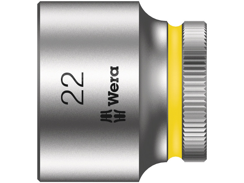 WERA ZYKLOP-TOPPE MED 3/8"-TILSLUTNING 8790 HMB, 22 X 30 MM