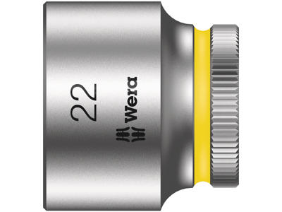 WERA ZYKLOP-TOPPE MED 3/8"-TILSLUTNING 8790 HMB, 22 X 30 MM