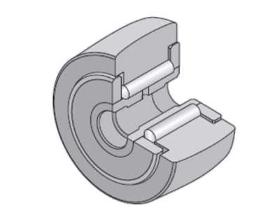 NTN NATV25LL/3AS YOKE TYPE TRACK ROLLER 25X52X25