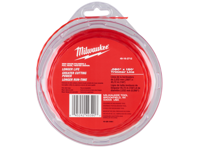 MILWAUKEE TRIMMERTRÅD 2,0 MM 45 M