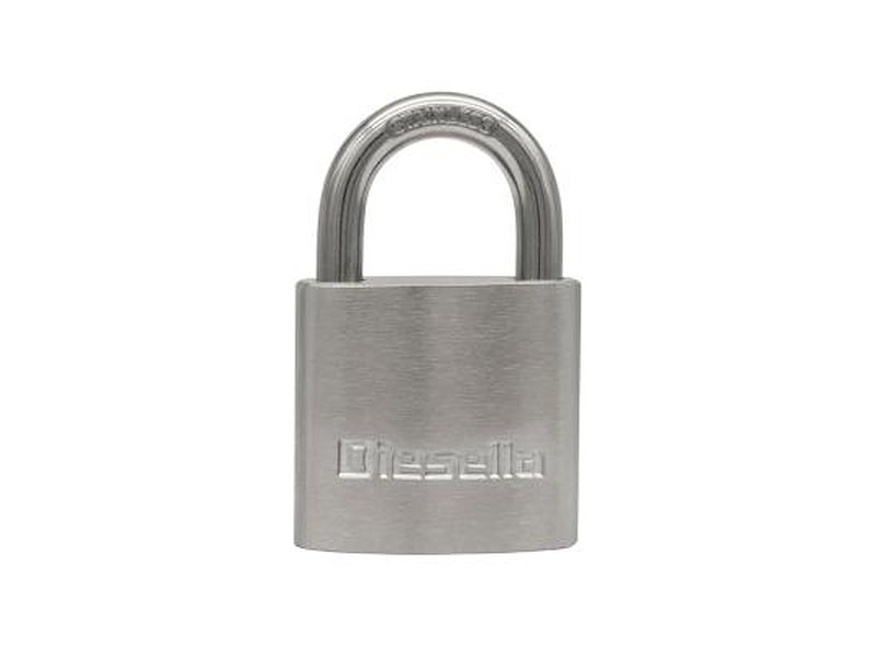 DIESELLA HÆNGELÅS 32MM RUSTFRIT STÅL