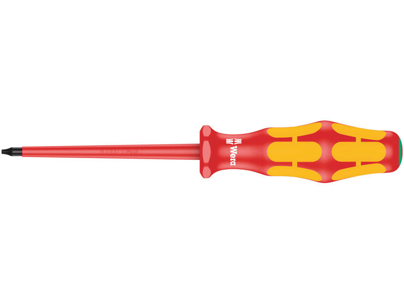 WERA 167 I VDE-ISOLERET TORX® SKRUETRÆKKER, TX 6 X 80 MM