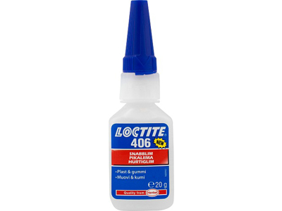 LOCTITE 406 20 G  HURTIGLIM PLAST OG GUMMI