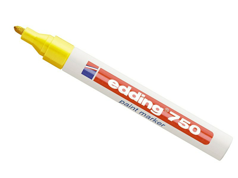 MARKER EDDING 750 2-4MM GUL