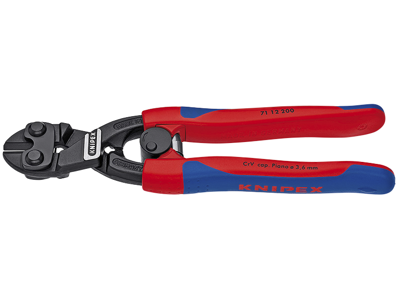 KNIPEX 71 22 200 BOLTSAKS COBOLT KOMPAKT 20° 200 MM