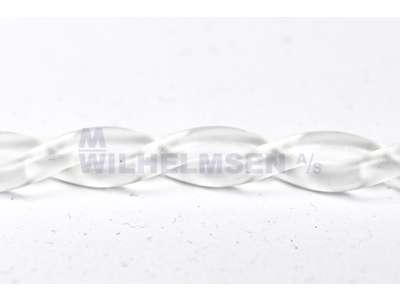 TWISTED BELT 83 A TPU FDA 3/16 X 12,40" TRANSPERANT