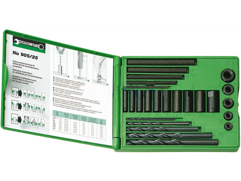 STAHLWILLE UDDREJNINGSSTIFT & MØTRIK NR. 2