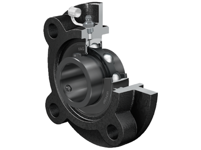 FAG UCFC201-J7 FLANGED HOUSING UNIT