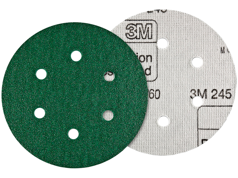 3M SLIBERONDEL HOOKIT 245 6 HULLER P80 150MM