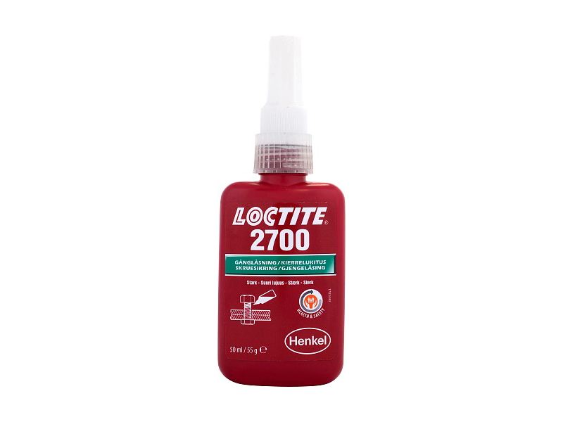 LOCTITE 2700 50 ML GEVINDSIKRING "HØJ STYRKE" 