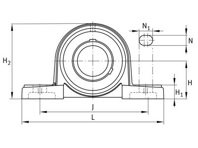 FAG UCP201-08-J7 PLUMMER BLOCK HOUSING UNIT