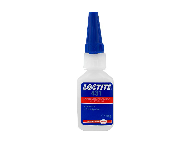 LOCTITE 431 20 G  HURTIGLIM UNIVERSEL "MIDDEL VISKOSITET"