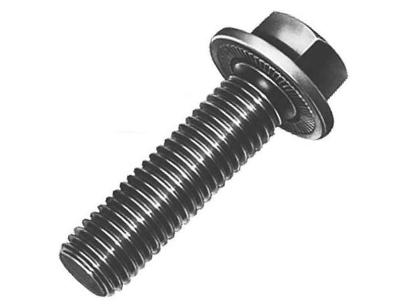 SÆTSKRUE M16X35 12.9 SORT DURLOK M/LÅSEFLANGE