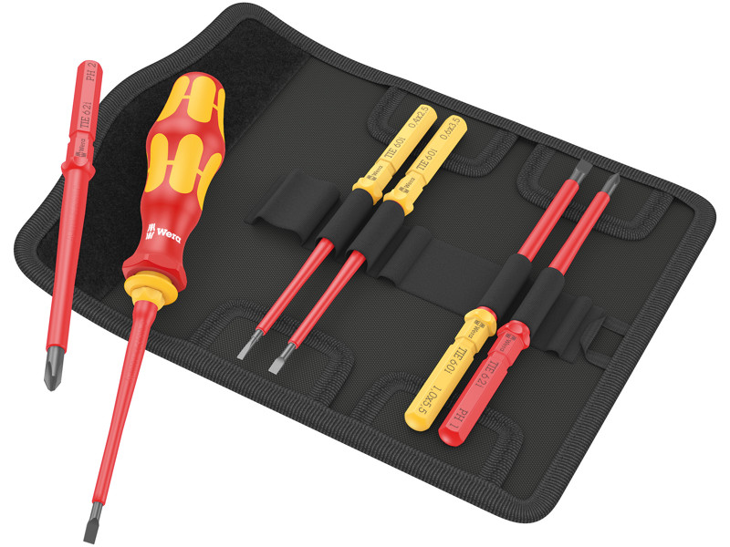 WERA Kraftform Kompakt VDE 7 Universal 1 Tool Finder, 7 DELE