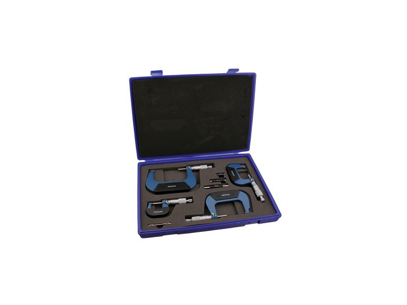 DIESELLA MIKROMETERSKRUESÆT 0-100MM 0.01MM 4 STK