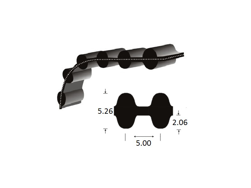 TANDREM 1025-D5M-25MM DOBBELT