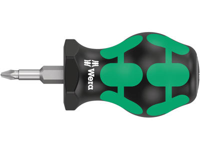 WERA 355 PZ KRYDSKÆRV STUBBY/KARBURATORSKRUETRÆKKER, PZ 1 X 25 MM