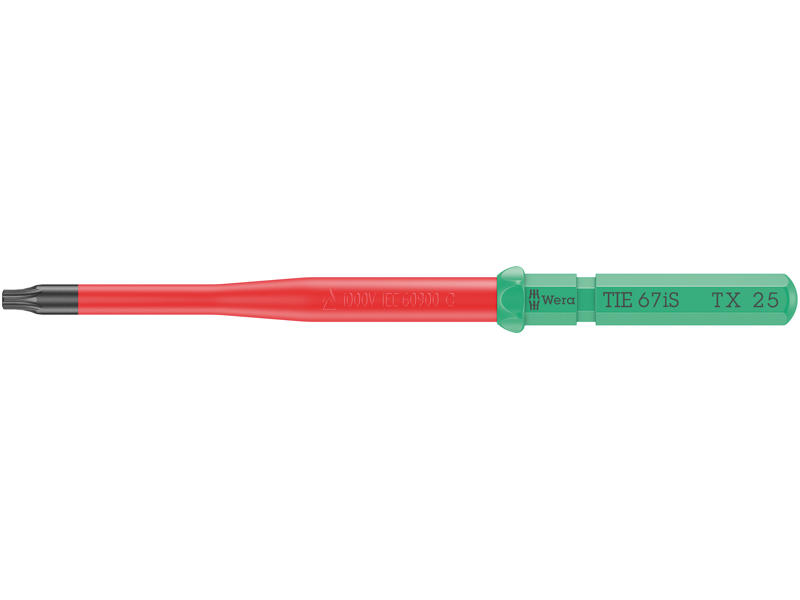 WERA KRAFTFORM KOMPAKT VDE 67 IS TORX® TAKE IT EASY, TX 25 X 157 MM