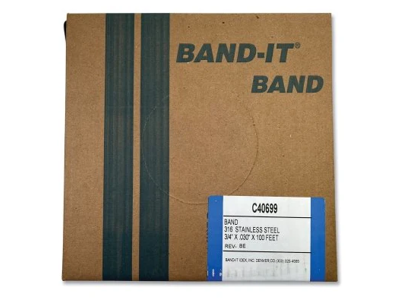 3/4 BAND-IT BÅND AISI 316 C406 - 30,5M 19,1MM BRED